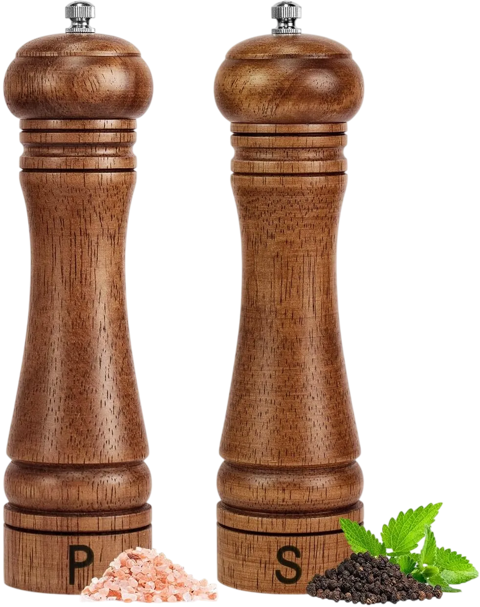 Solid Oak 8″ Set